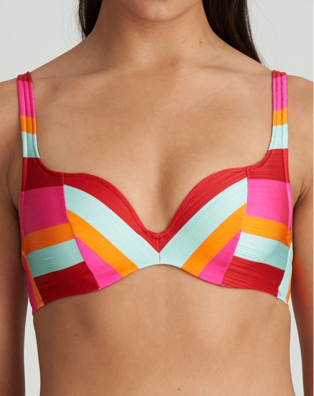 Soutien-gorge De Bain Push-up Marie Jo Bain Tenedos (Jazzy) 1 Soutien-gorge De Bain Push-up Marie Jo Bain Tenedos (Jazzy)