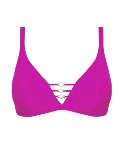 Soutien-gorge De Bain Sans Armature Lise Charmel Perles Nacrées (Tresses Fuschia) -Sous-vetement Soldes Boutique soutien gorge de bain sans armature lise charmel perles nacrees tresses fuschia 2