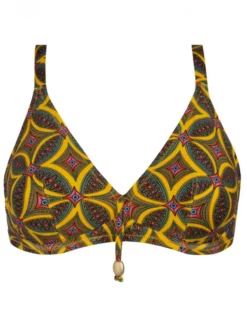 Soutien-gorge De Bain Triangle à Armatures Antigel La Muse Africa (Jaune Africa)