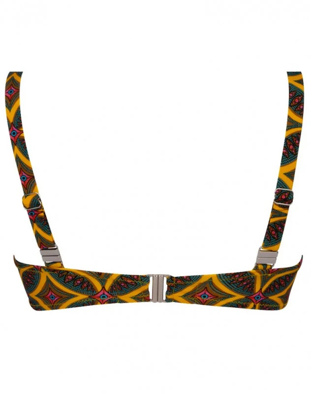Soutien-gorge De Bain Triangle à Coque Antigel La Muse Africa (Jaune Africa) 3 Soutien-gorge De Bain Triangle à Coque Antigel La Muse Africa (Jaune Africa) – Image 3