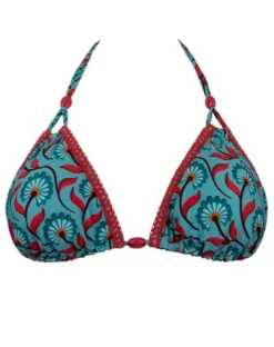 Soutien-gorge De Bain Triangle Antigel La Muse Bohème (Azur Bohème)