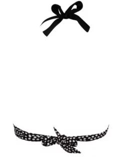 Soutien-gorge De Bain Triangle Antigel La Muse Dolce Vita (Pois Noir) -Sous-vetement Soldes Boutique soutien gorge de bain triangle antigel la muse dolce vita pois noir 3