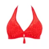 Soutien-gorge De Bain Triangle Armatures Antigel La Muse Dentelle (Corail Fluo)