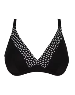 Soutien-gorge De Bain Triangle Armatures Antigel La Muse Dolce Vita (Pois Noir)