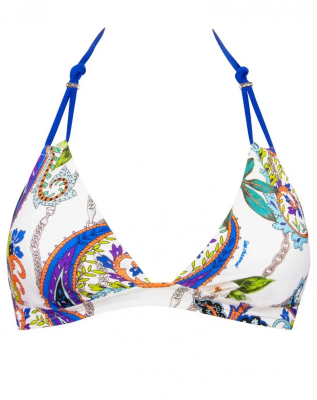 Soutien-gorge De Bain Triangle Sans Armature Lise Charmel Odyssée Cashmer (Bleu Cashmer) 2 Soutien-gorge De Bain Triangle Sans Armature Lise Charmel Odyssée Cashmer (Bleu Cashmer) – Image 2