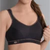 Soutien-gorge De Sport Anita Active Extrême Control (Noir/Doré)