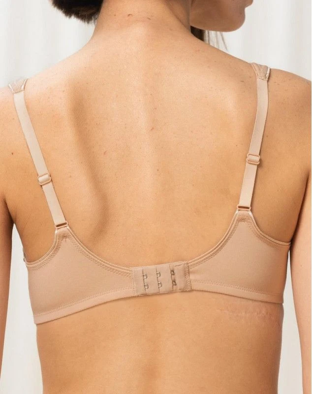 Soutien-gorge Emboîtant Bien-être Triumph Modern Lace+Cotton (Beige) 2 Soutien-gorge Emboîtant Bien-être Triumph Modern Lace+Cotton (Beige) – Image 2