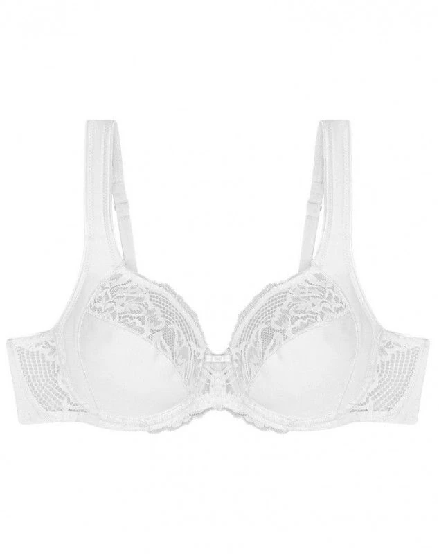 Soutien-gorge Emboîtant Bien-être Triumph Modern Lace+Cotton (Blanc) 3 Soutien-gorge Emboîtant Bien-être Triumph Modern Lace+Cotton (Blanc) – Image 3