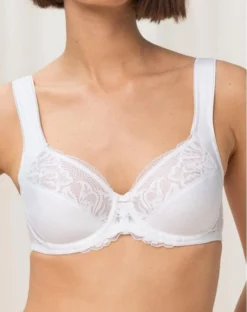 Soutien-gorge Emboîtant Bien-être Triumph Modern Lace+Cotton (Blanc)