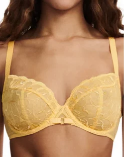 Soutien-gorge Emboîtant Chantelle Fleurs (Jaune Soleil)