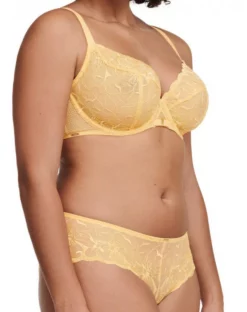 Soutien-gorge Emboîtant Chantelle Fleurs (Jaune Soleil) -Sous-vetement Soldes Boutique soutien gorge emboitant chantelle fleurs jaune soleil 1 5