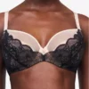 Soutien-gorge Emboîtant Chantelle Midnight Flowers (Noir)