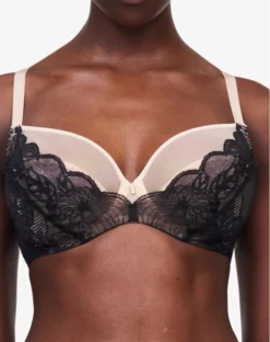 Soutien-gorge Emboîtant Chantelle Midnight Flowers (Noir)