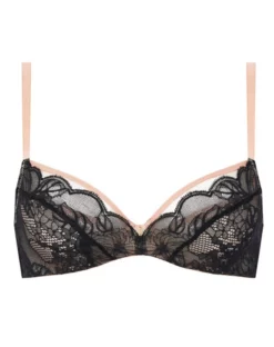 Soutien-gorge Emboîtant Chantelle Midnight Flowers (Noir) -Sous-vetement Soldes Boutique soutien gorge emboitant chantelle midnight flowers noir 3