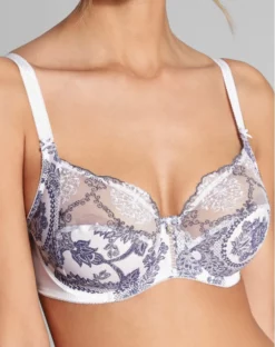 Soutien-gorge Emboîtant Empreinte Lilly Rose (Bleu De Jouy)