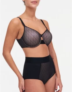 Soutien-gorge Emboîtant & Enveloppant Moulé Chantelle Smooth Lines (Noir/Beige) -Sous-vetement Soldes Boutique soutien gorge emboitant enveloppant moule chantelle smooth lines noirbeige 2