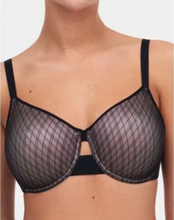 Soutien-gorge Emboîtant & Enveloppant Moulé Chantelle Smooth Lines (Noir/Beige)