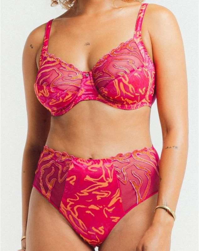 Soutien-gorge Emboîtant Louisa Bracq Vortex (Fuschia) 4 Soutien-gorge Emboîtant Louisa Bracq Vortex (Fuschia) – Image 4