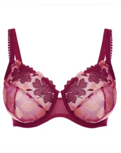 Simone Perele Soutien-gorge Emboîtant Simone Pérèle Dahlia (Framboise) 5 Simone Perele Soutien-gorge Emboîtant Simone Pérèle Dahlia (Framboise) -Sous-vetement Soldes Boutique soutien gorge emboitant simone perele dahlia framboise 2