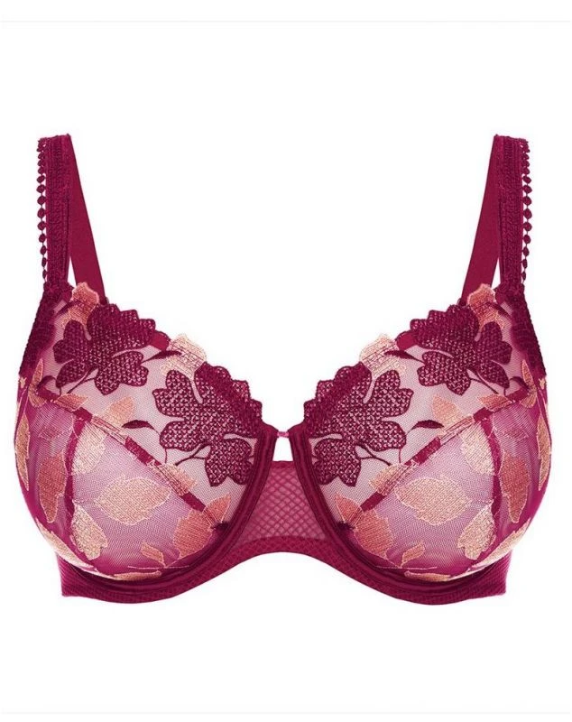 Simone Perele Soutien-gorge Emboîtant Simone Pérèle Dahlia (Framboise) 3 Simone Perele Soutien-gorge Emboîtant Simone Pérèle Dahlia (Framboise) – Image 3