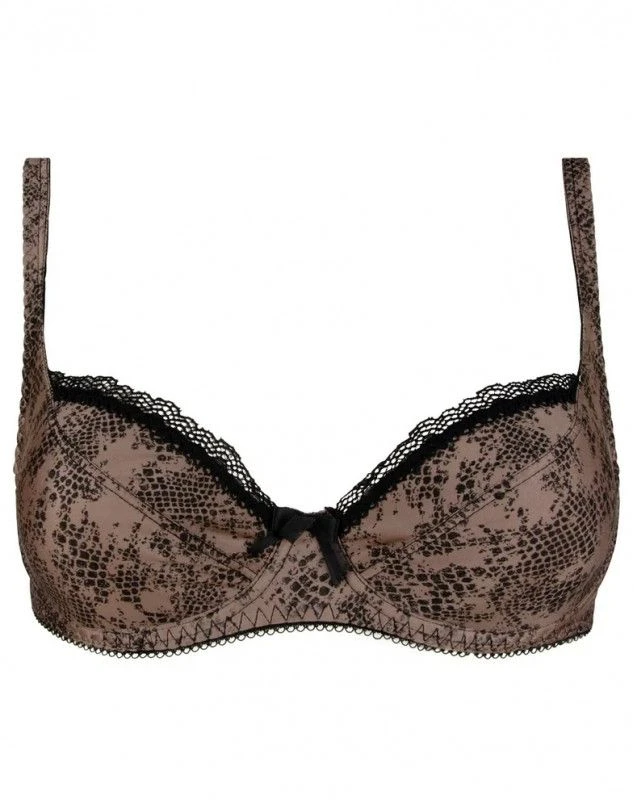 Soutien-gorge Forme Tulipe Antigel Faune En Dentelle (Brun Faune) 2 Soutien-gorge Forme Tulipe Antigel Faune En Dentelle (Brun Faune) – Image 2