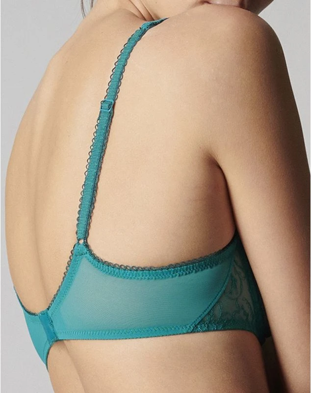 Simone Perele Soutien-gorge Galbé Armatures Simone Pérèle Opaline (Vert Emeraude) 2 Simone Perele Soutien-gorge Galbé Armatures Simone Pérèle Opaline (Vert Emeraude) – Image 2