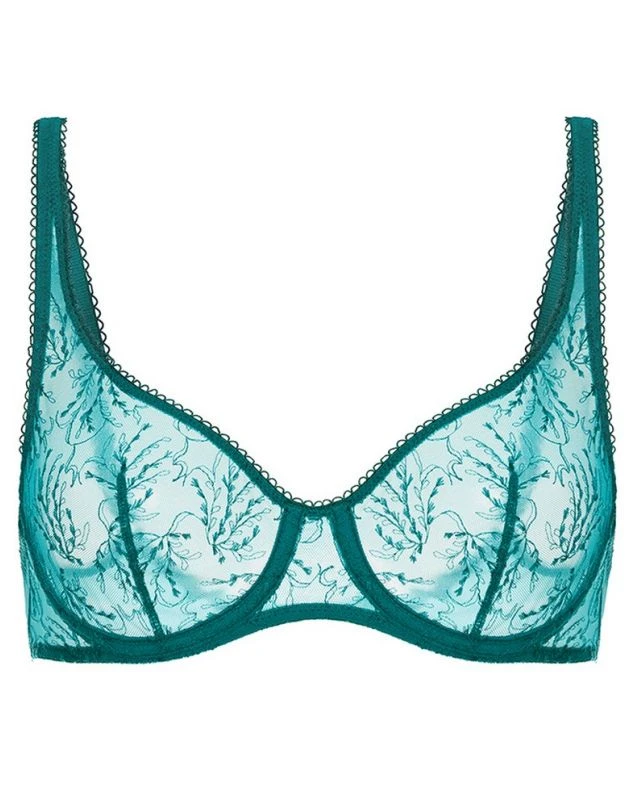 Simone Perele Soutien-gorge Galbé Armatures Simone Pérèle Opaline (Vert Emeraude) 3 Simone Perele Soutien-gorge Galbé Armatures Simone Pérèle Opaline (Vert Emeraude) – Image 3