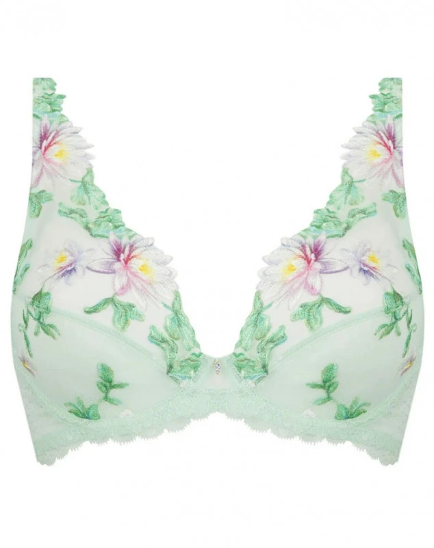 Soutien-gorge Glamour Lise Charmel Amour Nymphea (Jade Aqua) 4 Soutien-gorge Glamour Lise Charmel Amour Nymphea (Jade Aqua) – Image 4