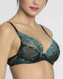 Soutien-gorge Glamour Lise Charmel Secrète Emeraude (Emeraude Intime) -Sous-vetement Soldes Boutique soutien gorge glamour lise charmel secrete emeraude emeraude intime 2