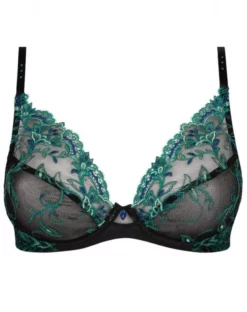 Soutien-gorge Glamour Lise Charmel Secrète Emeraude (Emeraude Intime) -Sous-vetement Soldes Boutique soutien gorge glamour lise charmel secrete emeraude emeraude intime 3