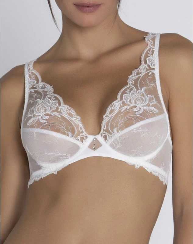 Soutien-gorge Glamour Lise Charmel Source Beauté (Ecru Nacre) 2 Soutien-gorge Glamour Lise Charmel Source Beauté (Ecru Nacre) – Image 2