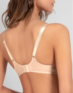 Soutien-gorge Moulé Classique Armatures Empreinte Allure (Amande) -Sous-vetement Soldes Boutique soutien gorge moule classique armatures empreinte allure amande 2