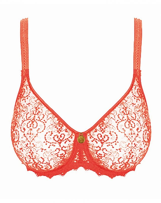 Soutien-gorge Moulé Classique Avec Armatures Empreinte Cassiopée (Papaye) 2 Soutien-gorge Moulé Classique Avec Armatures Empreinte Cassiopée (Papaye) – Image 2