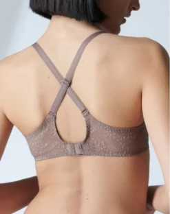 Simone Perele Soutien-gorge Moulé Simone Pérèle Comète (Marron Glacé) -Sous-vetement Soldes Boutique soutien gorge moule simone perele comete marron glace 2