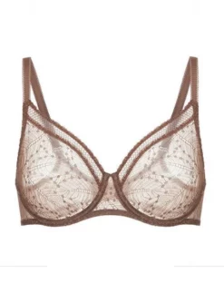 Simone Perele Soutien-gorge Moulé Simone Pérèle Comète (Marron Glacé) -Sous-vetement Soldes Boutique soutien gorge moule simone perele comete marron glace 3