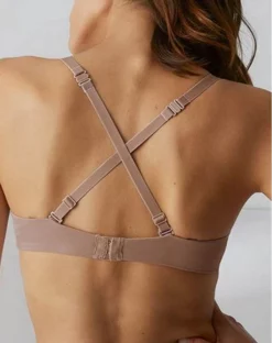 Simone Perele Soutien-gorge Moulé Simone Pérèle Essentiel (Amaretto) -Sous-vetement Soldes Boutique soutien gorge moule simone perele essentiel amaretto 2