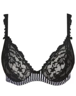 Soutien-gorge Plongeant Marie Jo Sydny (Tuxedo Black) -Sous-vetement Soldes Boutique soutien gorge plongeant marie jo sydny tuxedo black 4