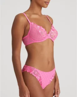 Soutien-gorge Plunge Armatures Marie Jo Agnes (Paradise Pink) -Sous-vetement Soldes Boutique soutien gorge plunge armatures marie jo agnes paradise pink 2
