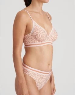 Soutien-gorge Plunge Armatures Marie Jo Benicio (Pearly Pink) -Sous-vetement Soldes Boutique soutien gorge plunge armatures marie jo benicio pearly pink 3