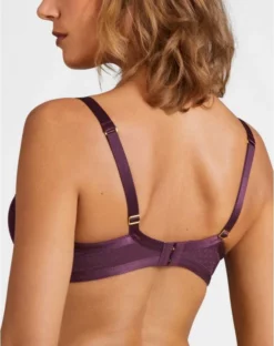 Soutien-gorge Plunge Coque Aubade Femme Passion (Wineberry) -Sous-vetement Soldes Boutique soutien gorge plunge coque aubade femme passion wineberry 2