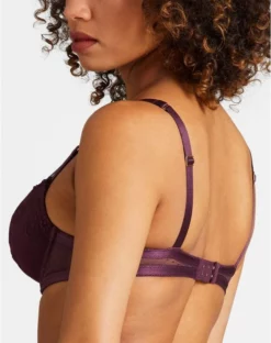 Soutien-gorge Plunge Coque Aubade Femme Passion (Wineberry) -Sous-vetement Soldes Boutique soutien gorge plunge coque aubade femme passion wineberry 5