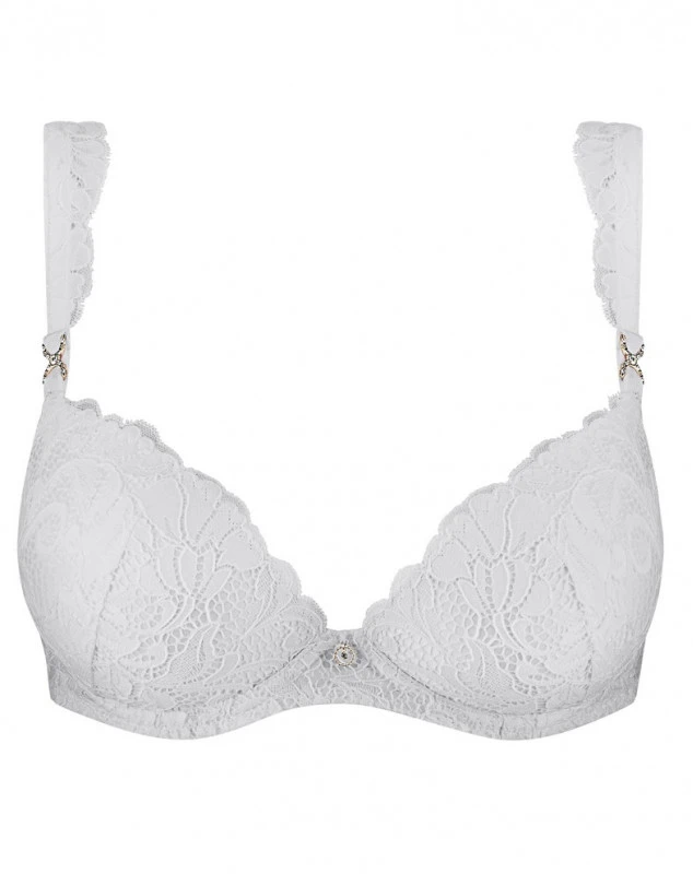 Soutien-gorge Plunge Coque Aubade Mon Bijou (Blanc) 2 Soutien-gorge Plunge Coque Aubade Mon Bijou (Blanc) – Image 2