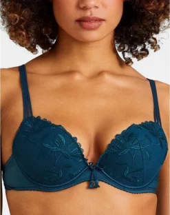Soutien-gorge Plunge Coussinet Aubade Lovessence (Imperial Green)