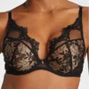 Soutien-gorge Plunge Foulard Aubade After Midnight (Attraction)