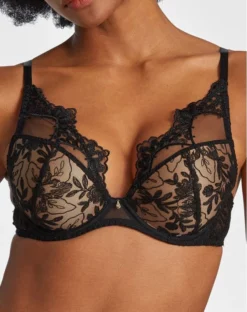 Soutien-gorge Plunge Foulard Aubade After Midnight (Attraction)