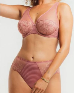 Soutien-gorge Plunge Louisa Bracq Elise (Terracotta) -Sous-vetement Soldes Boutique soutien gorge plunge louisa bracq elise terracotta 2