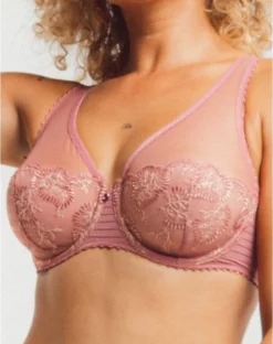 Soutien-gorge Plunge Louisa Bracq Elise (Terracotta)