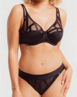 Soutien-gorge Plunge Louisa Bracq Série (Noir) -Sous-vetement Soldes Boutique soutien gorge plunge louisa bracq serie noir 2