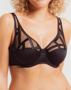 Soutien-gorge Plunge Louisa Bracq Série (Noir)