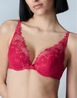 Simone Perele Soutien-gorge Push-up Simone Pérèle Wish (Rubis Rose)